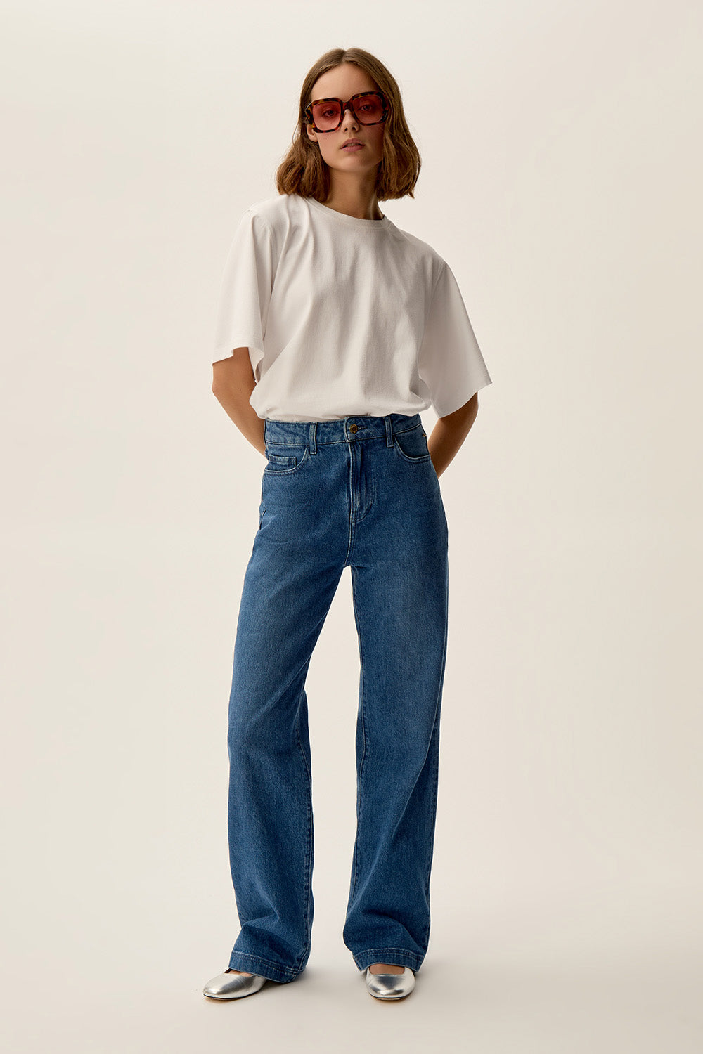 Jeans Louizi Middle Blue