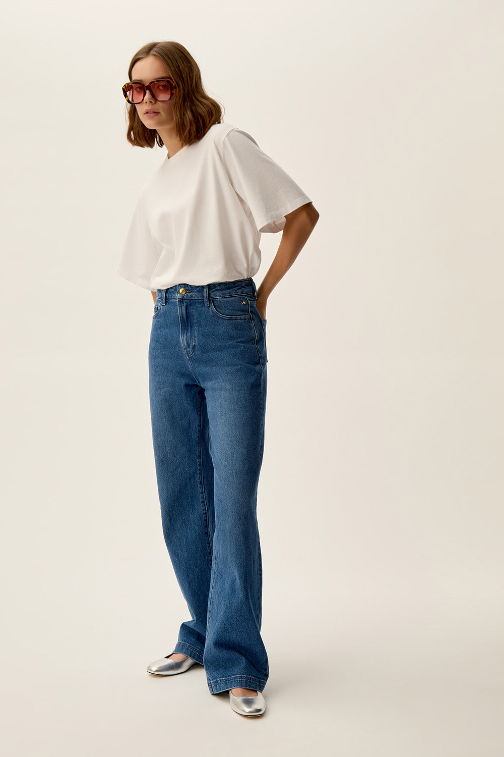 Jeans Louizi Middle Blue