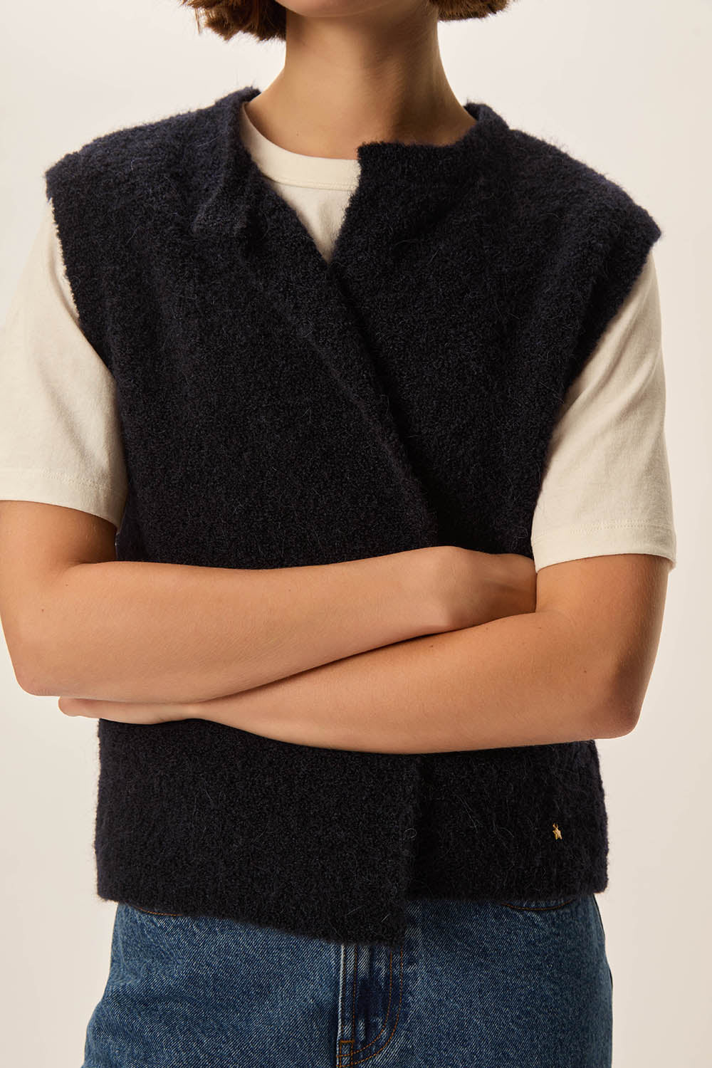 Gilet Achille Marine