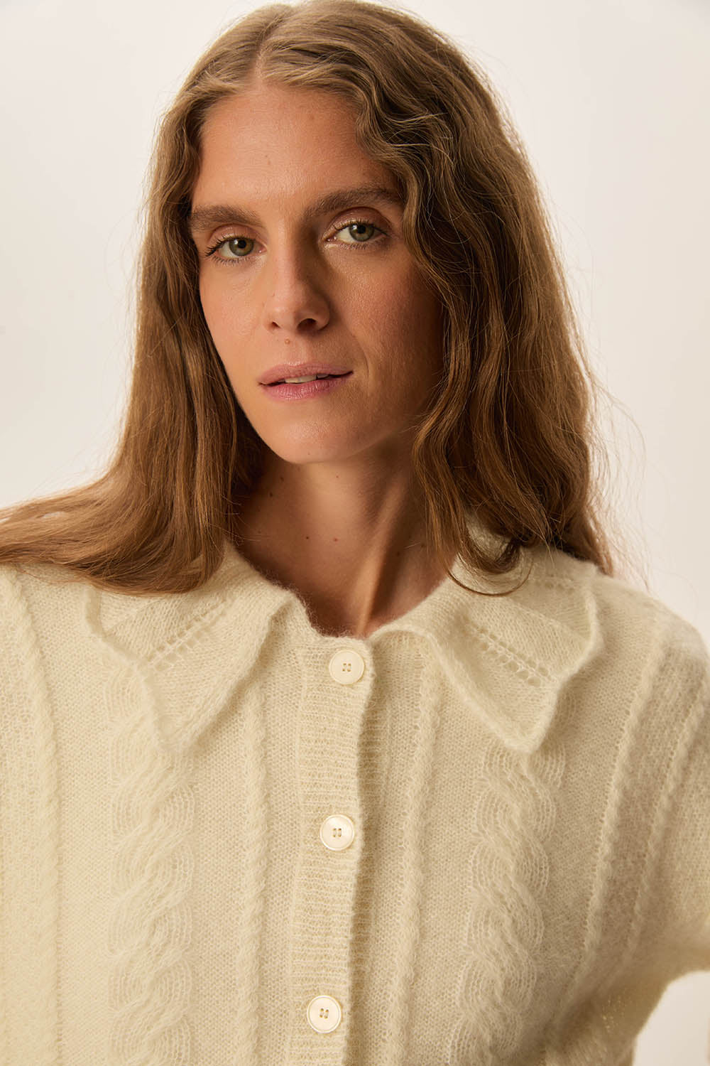 Gilet Capucine Creme