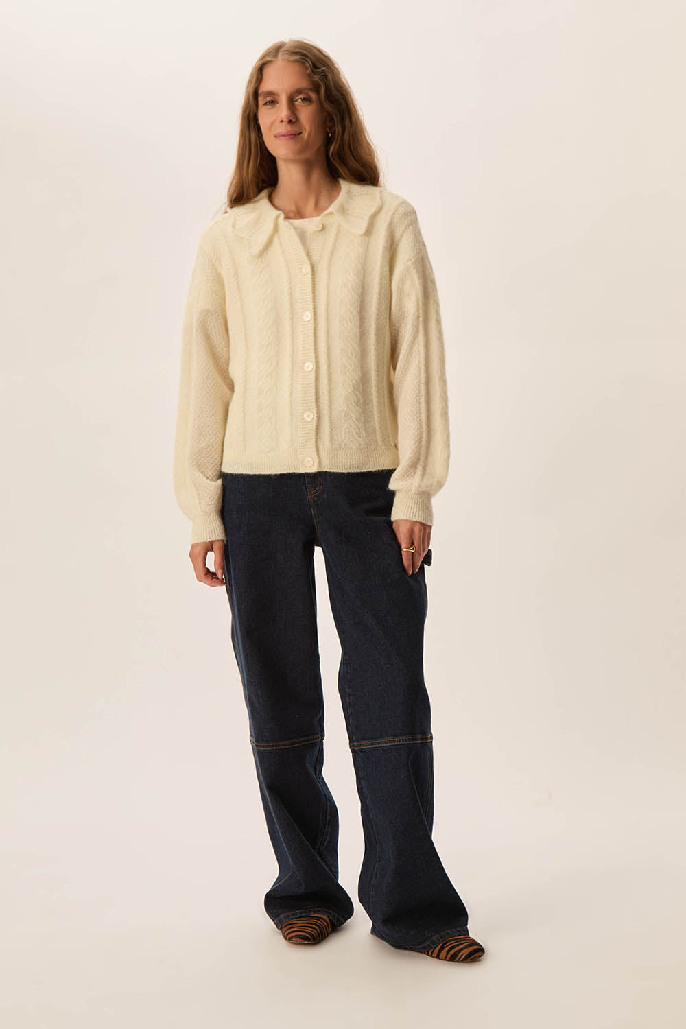 Gilet Capucine Creme