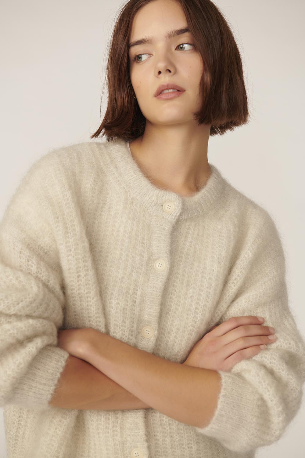 Gilet Alma Gris Chine