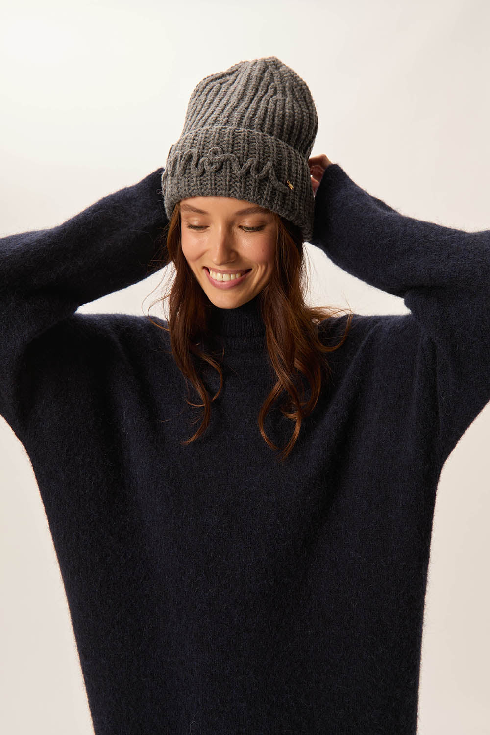 Bonnet Dotty Anthracite