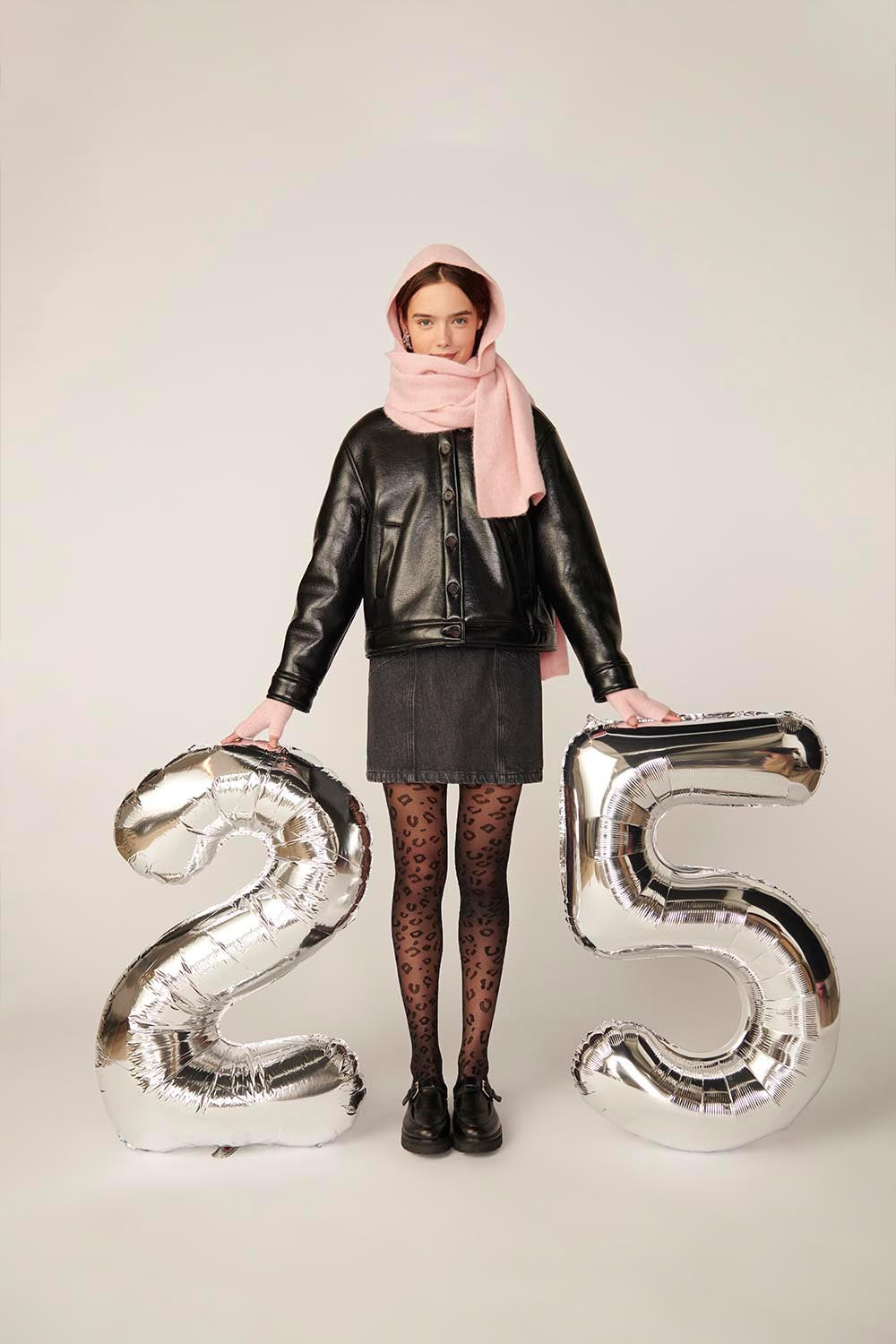 Echarpe Audine Poudre