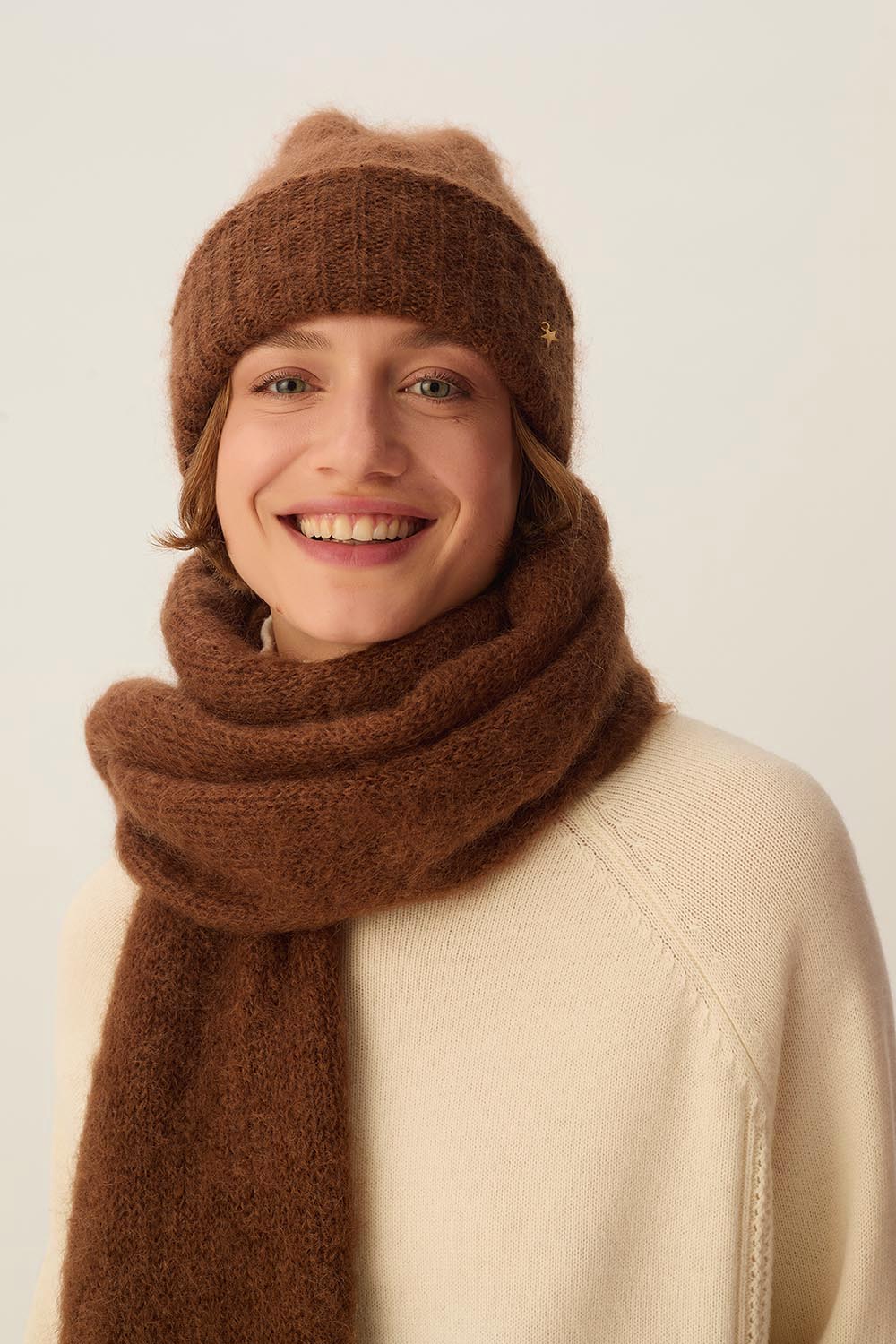 Scarf Charlette Biscuit