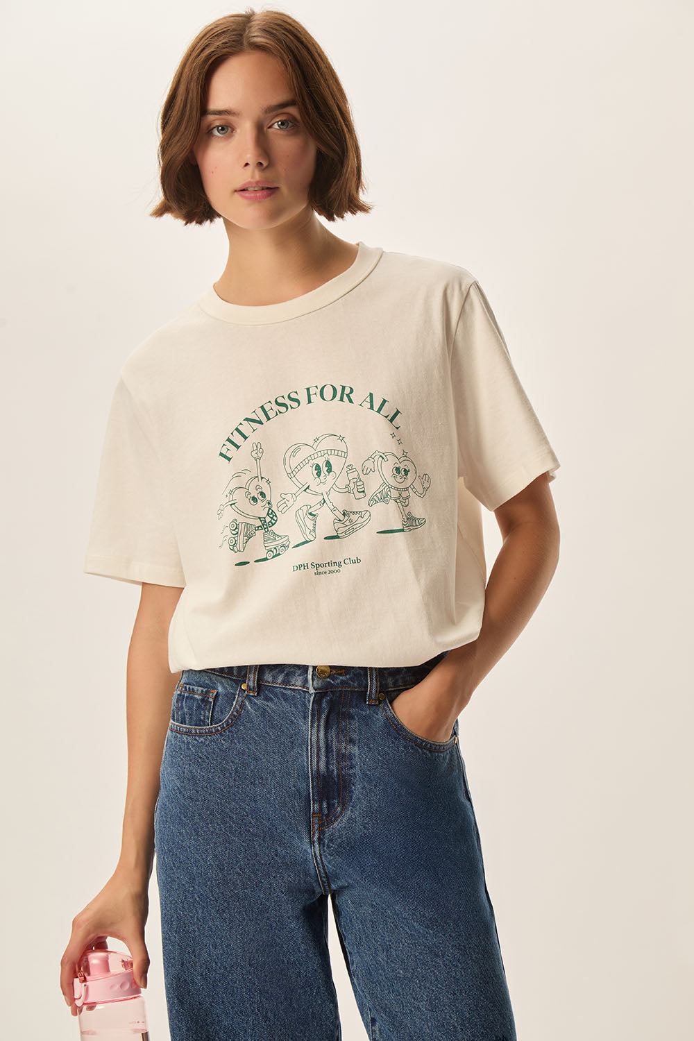 T-shirt Fannette Ecru