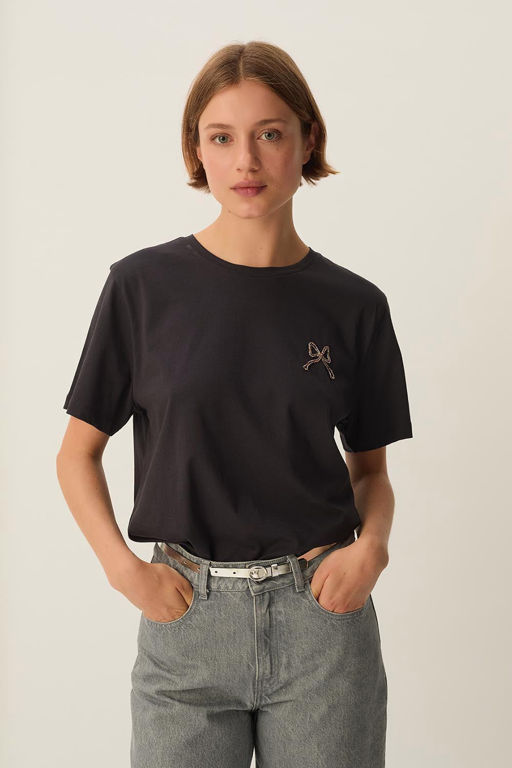 Tee-shirt Faustine Ardoise