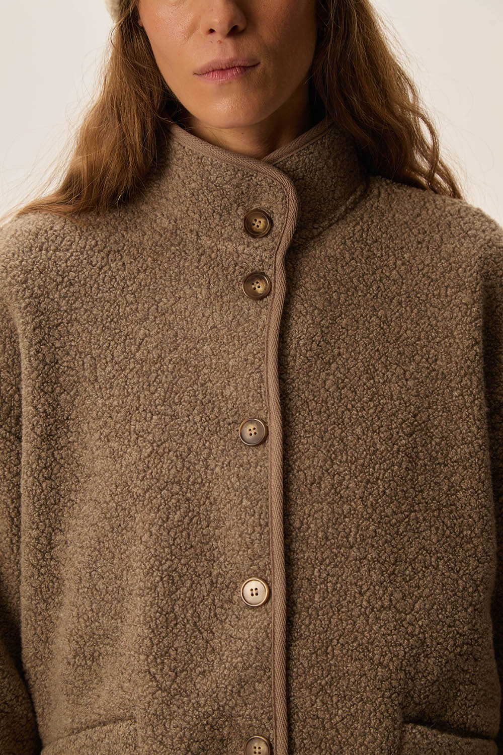 Veste maille Zlavina Loup