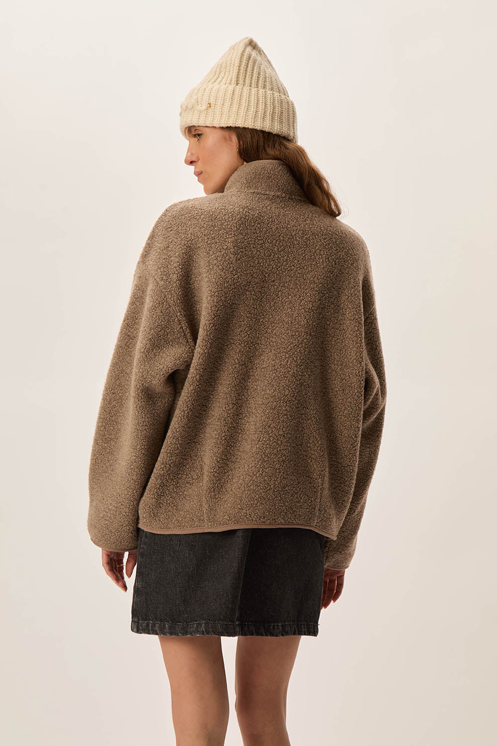 Veste maille Zlavina Loup