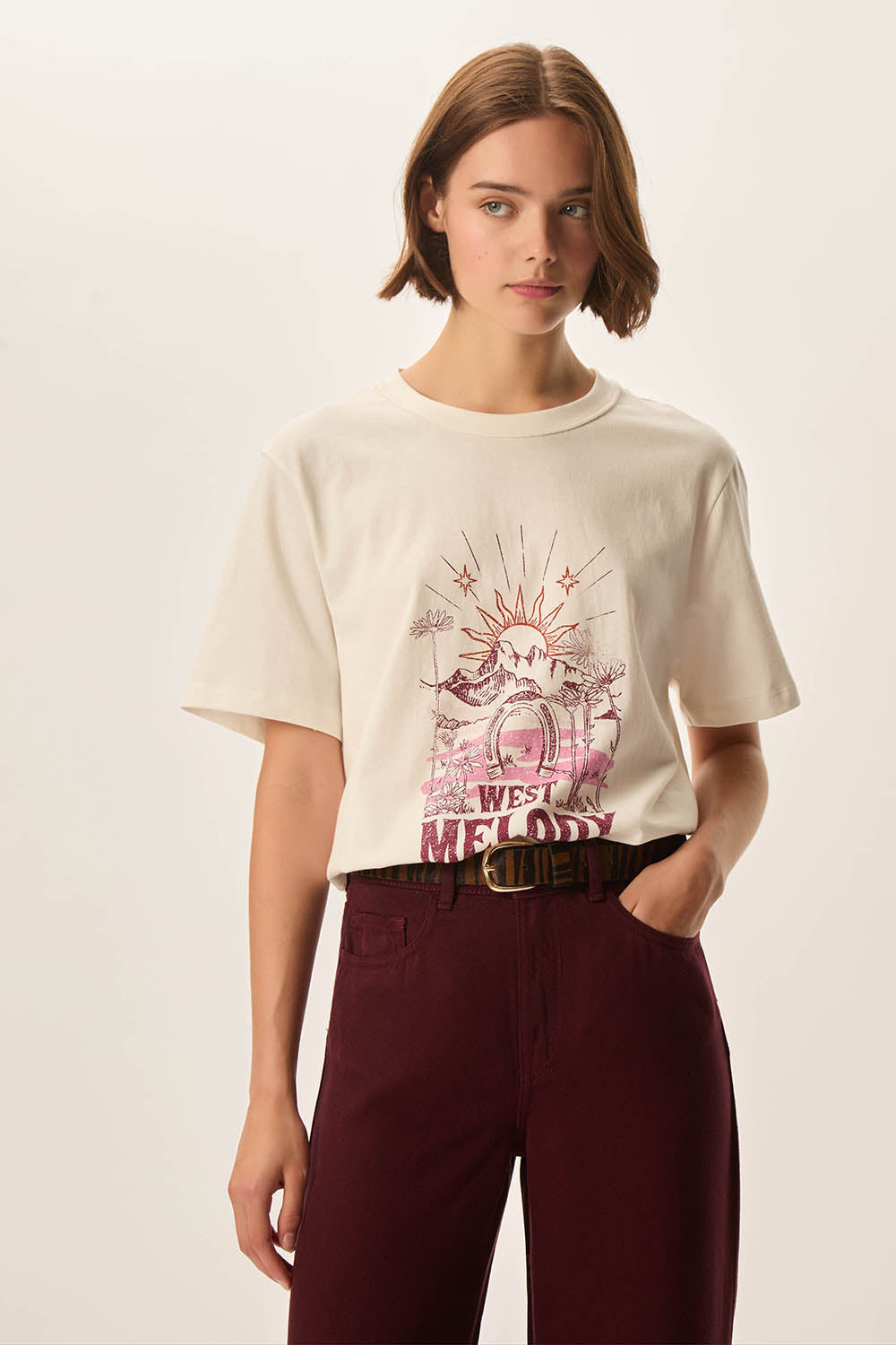 Tee-shirt Jessy Ecru