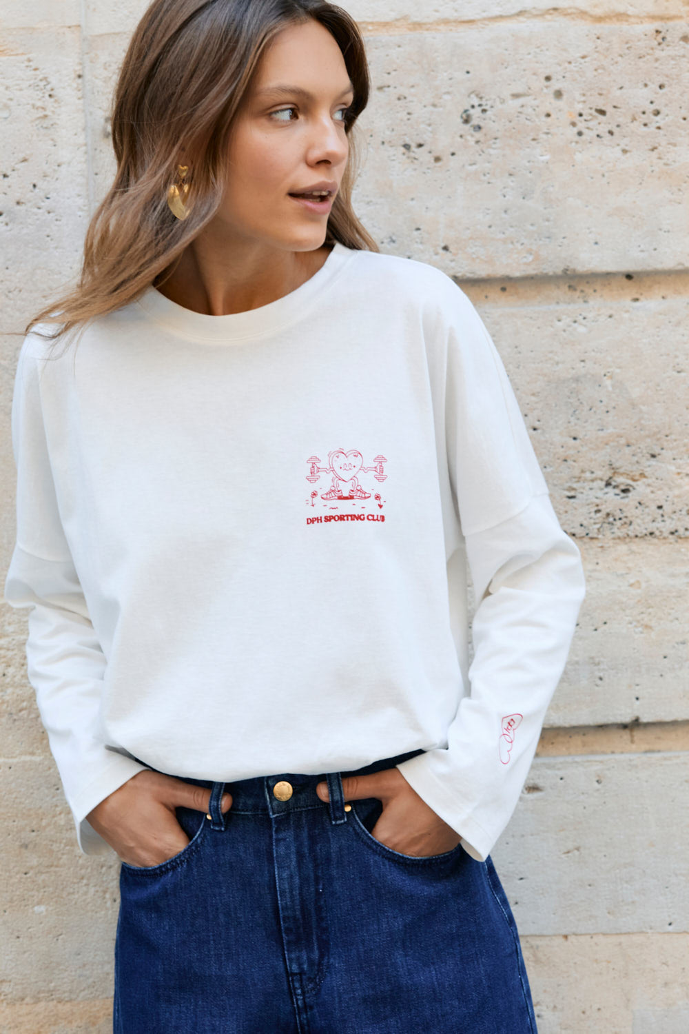 Tee-shirt Jenny Ecru