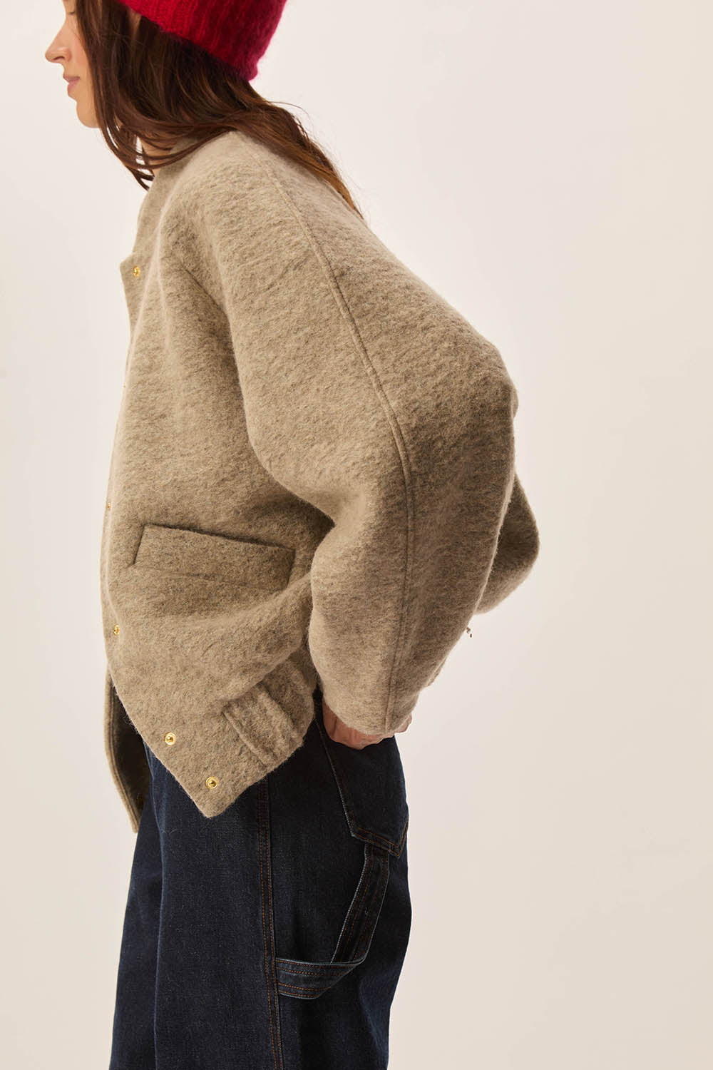 Veste maille Hildou Loup