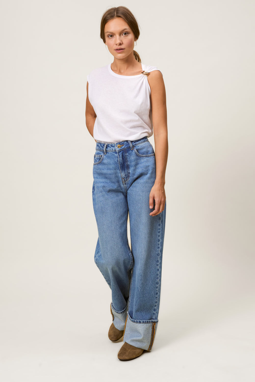 T-shirt Felicia Ecru