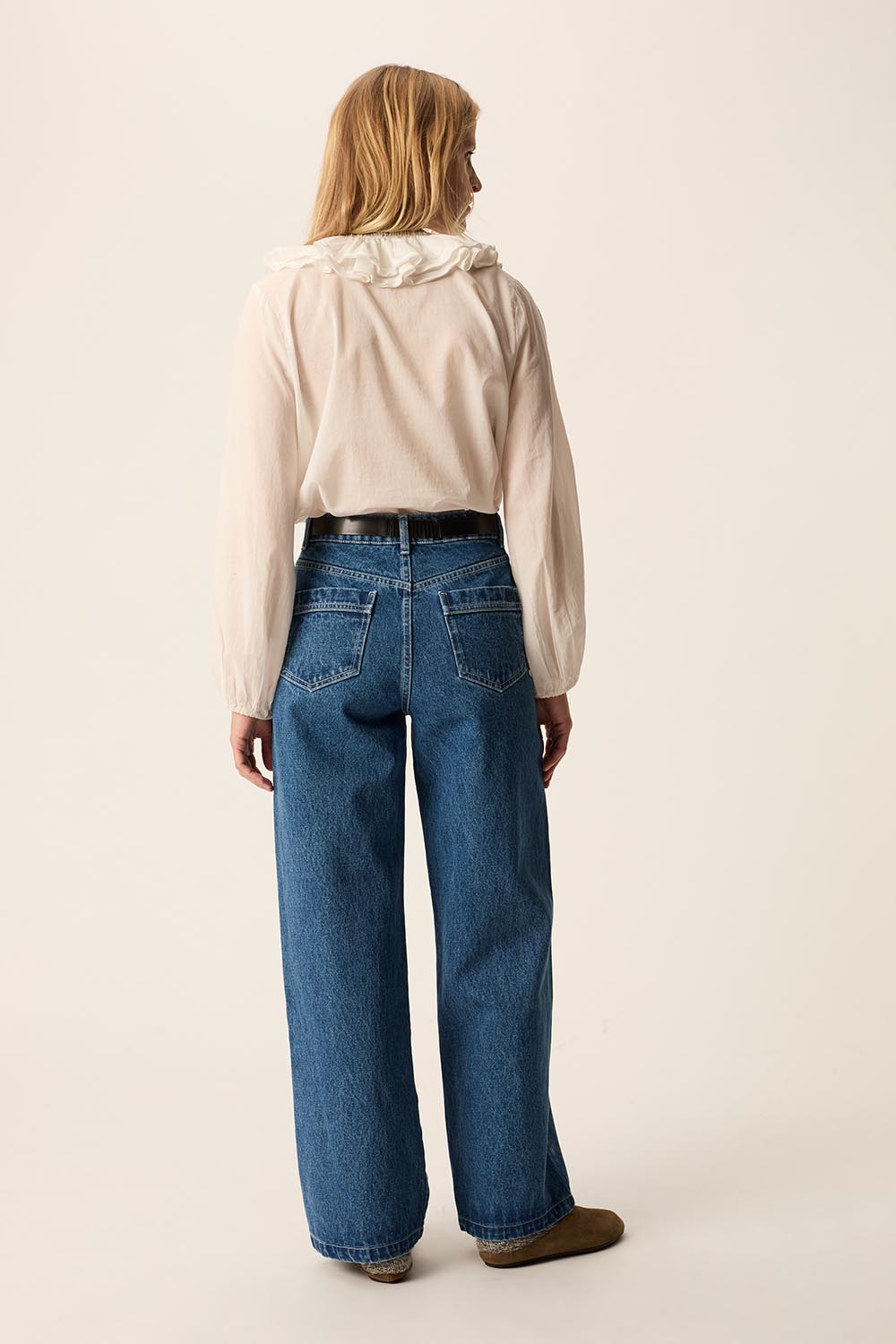 Blouse Sotinette Ecru