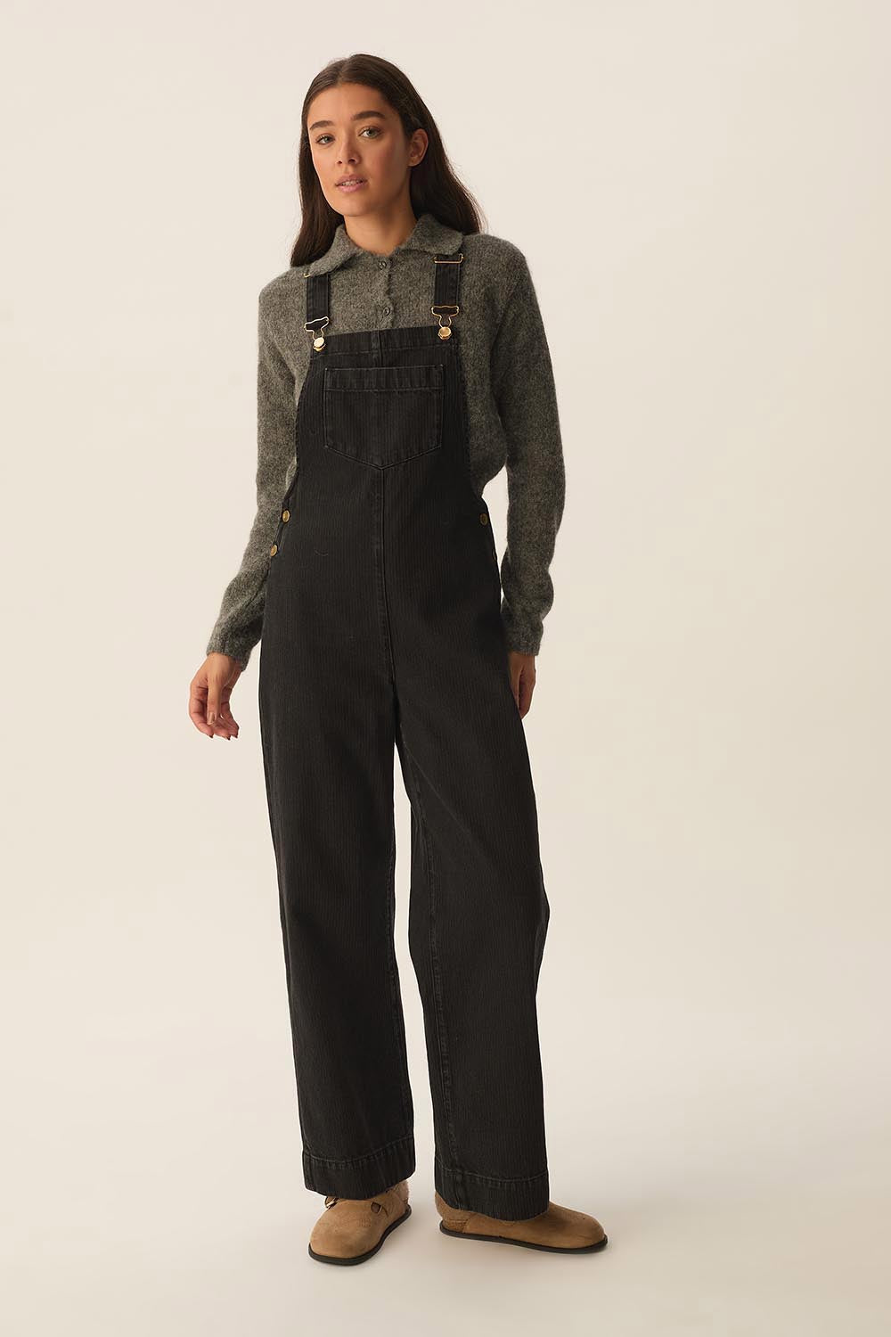 Salopettes en jean noir Taille 36