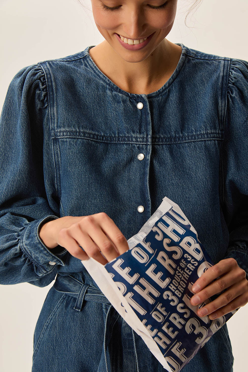 Jumpsuit Leonor Middle Blue