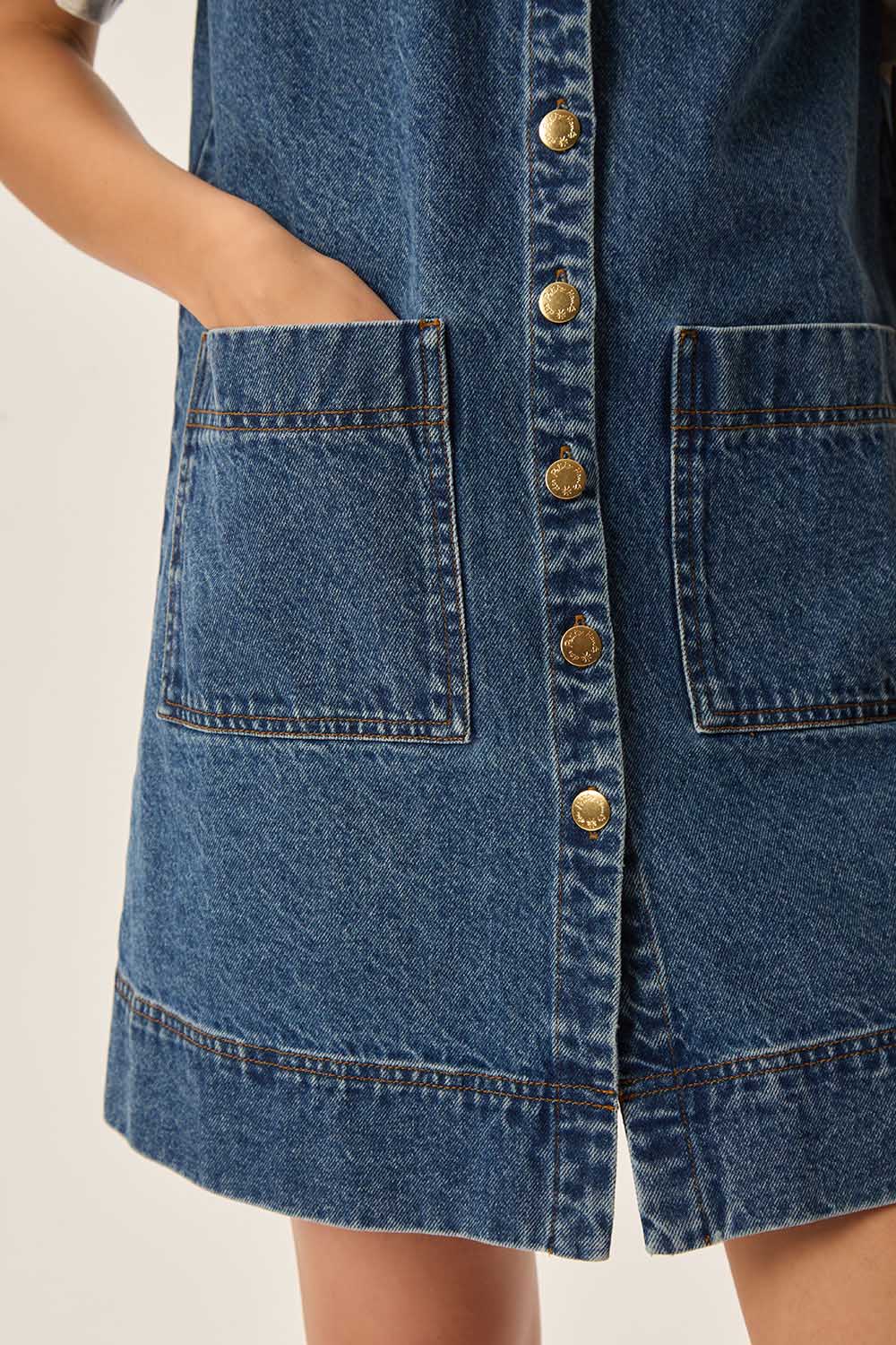 Robe Lenisya Middle Blue