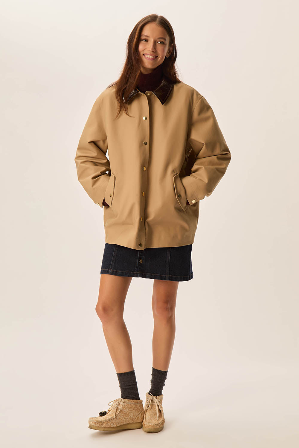 Manteau Ypolite Sable