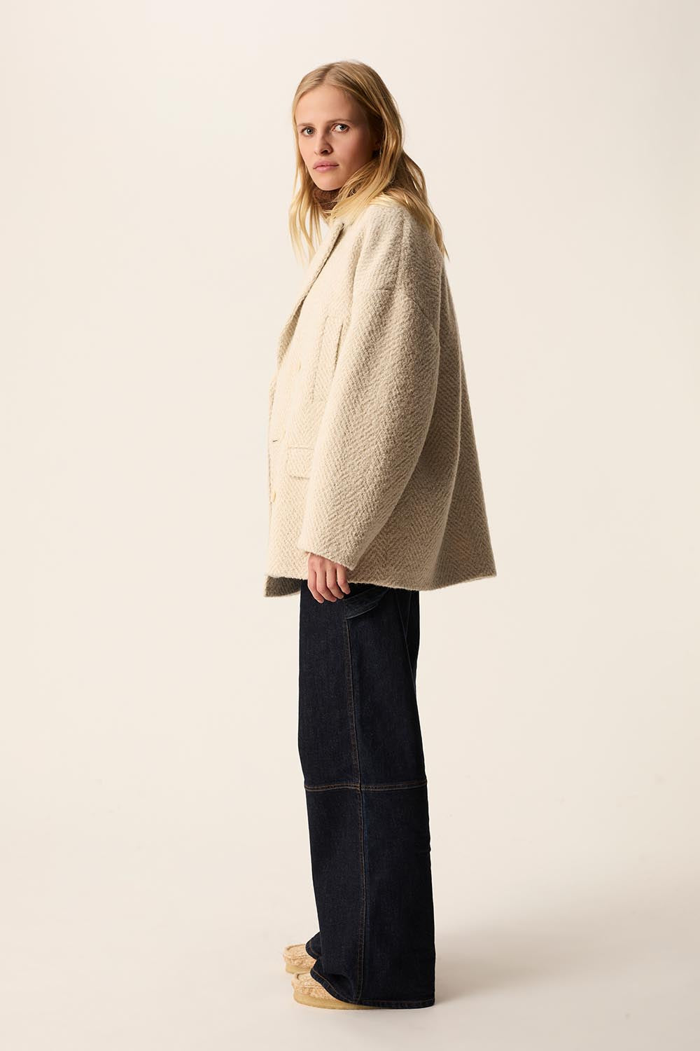 Manteau Yzia Creme