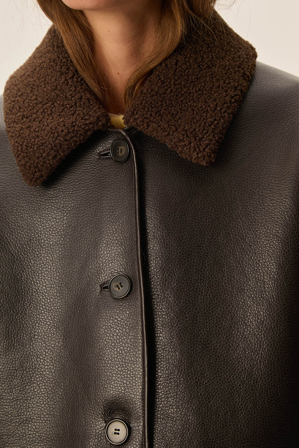 Manteau Yulia Coffee