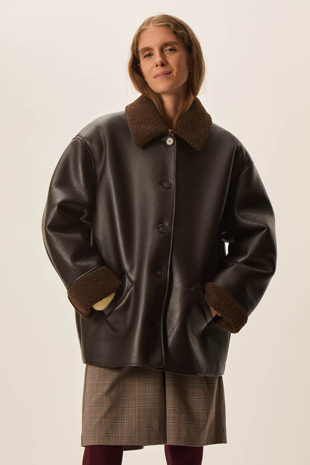 Manteau Yulia Coffee