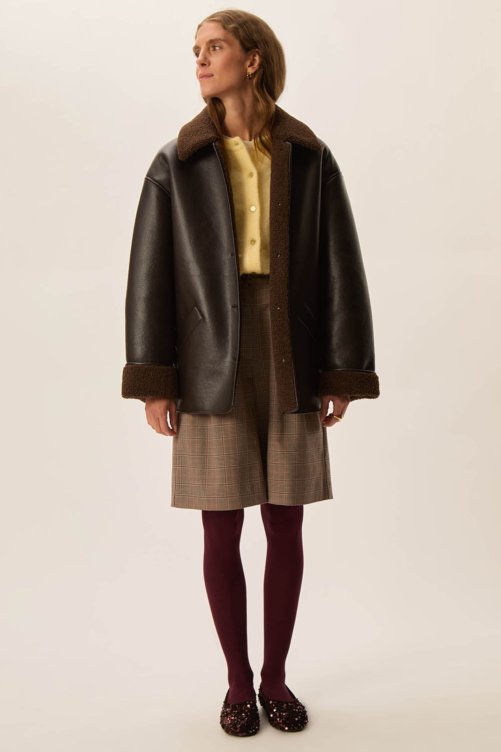 Manteau Yulia Coffee