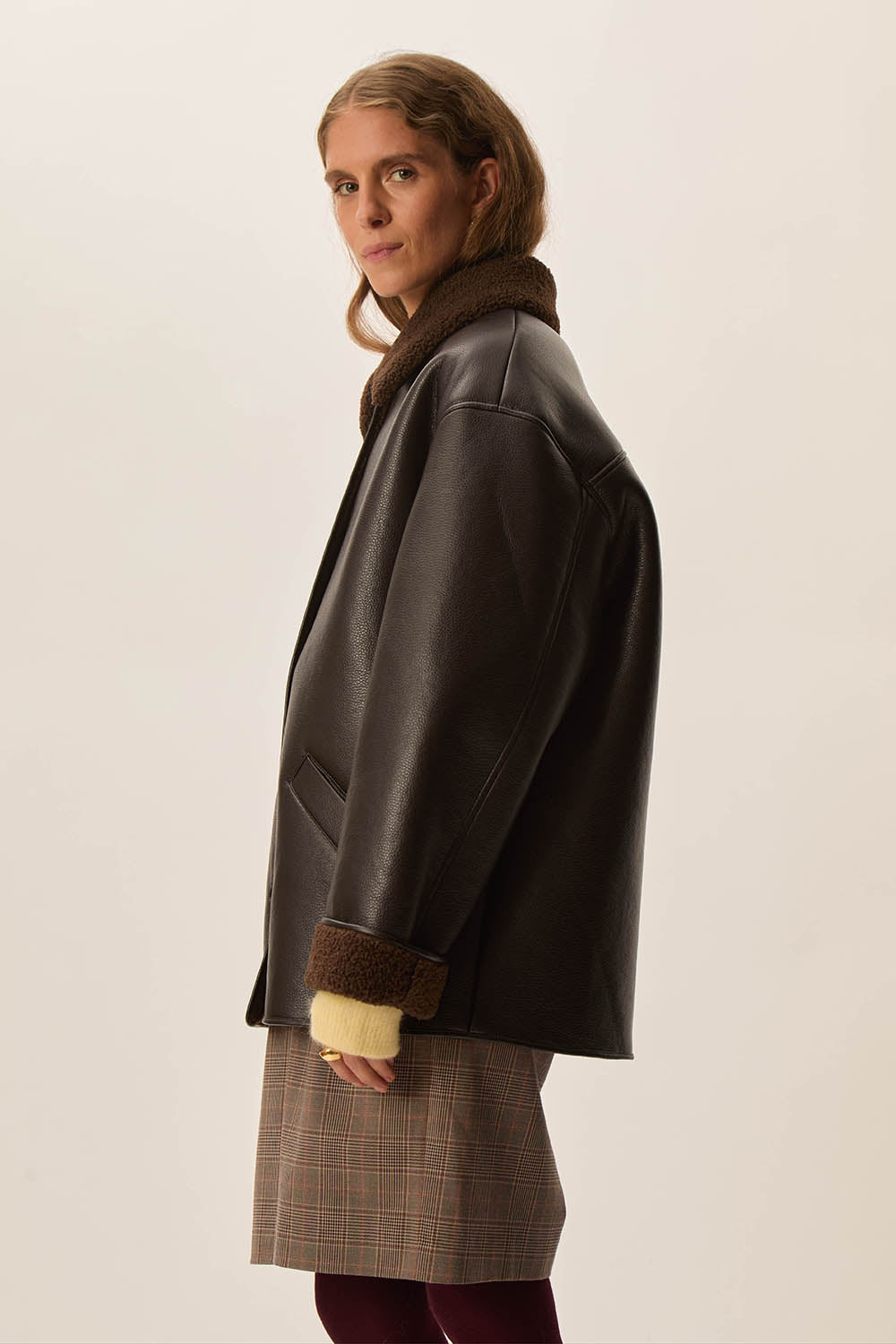 Manteau Yulia Coffee