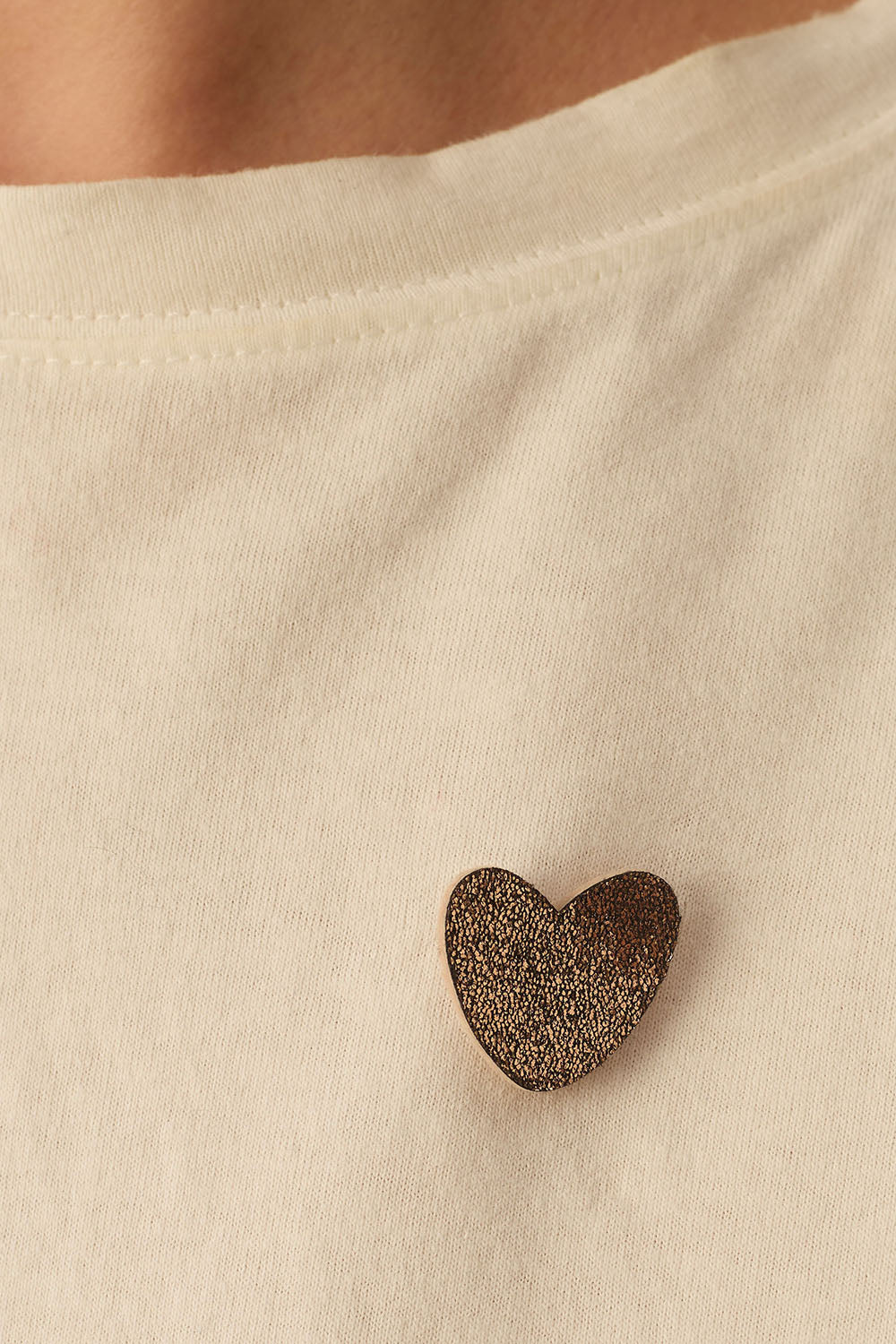 Broche Nolfa Noir/Dore