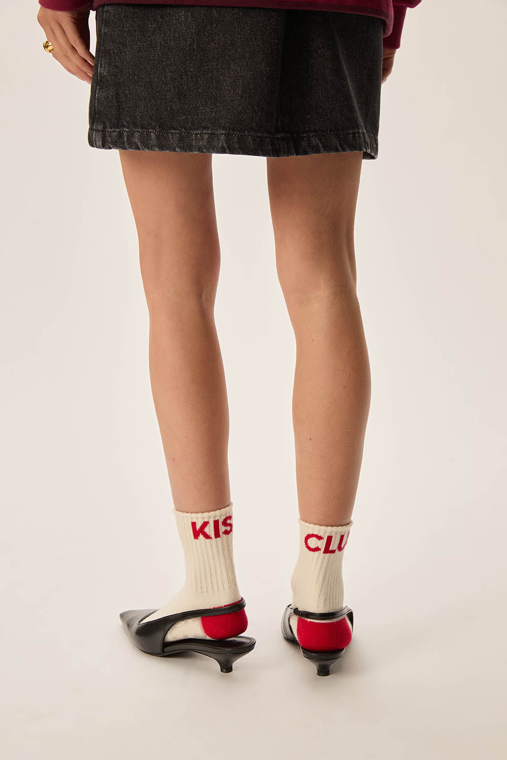 Chaussettes Poldie Ecru