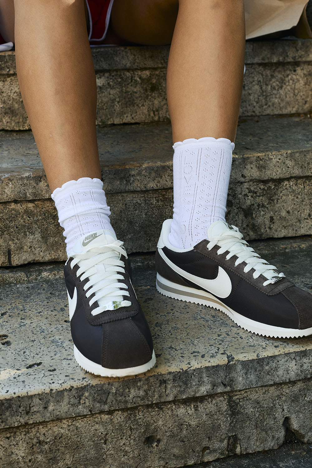 Chaussettes Poldette Ecru