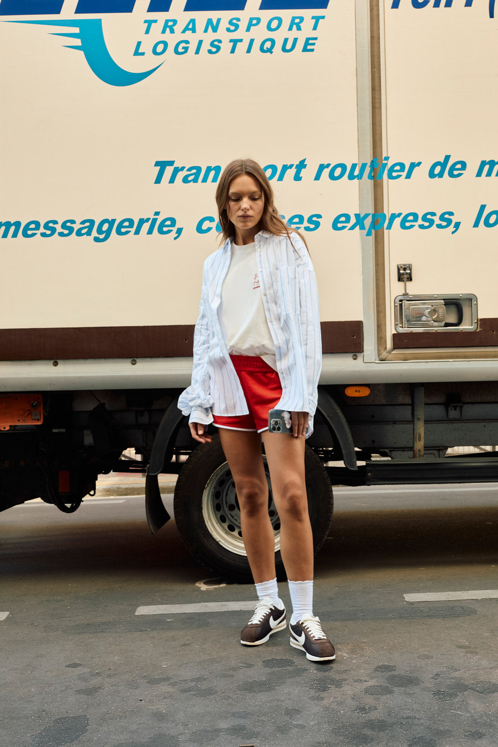 Chaussettes Poldette Ecru