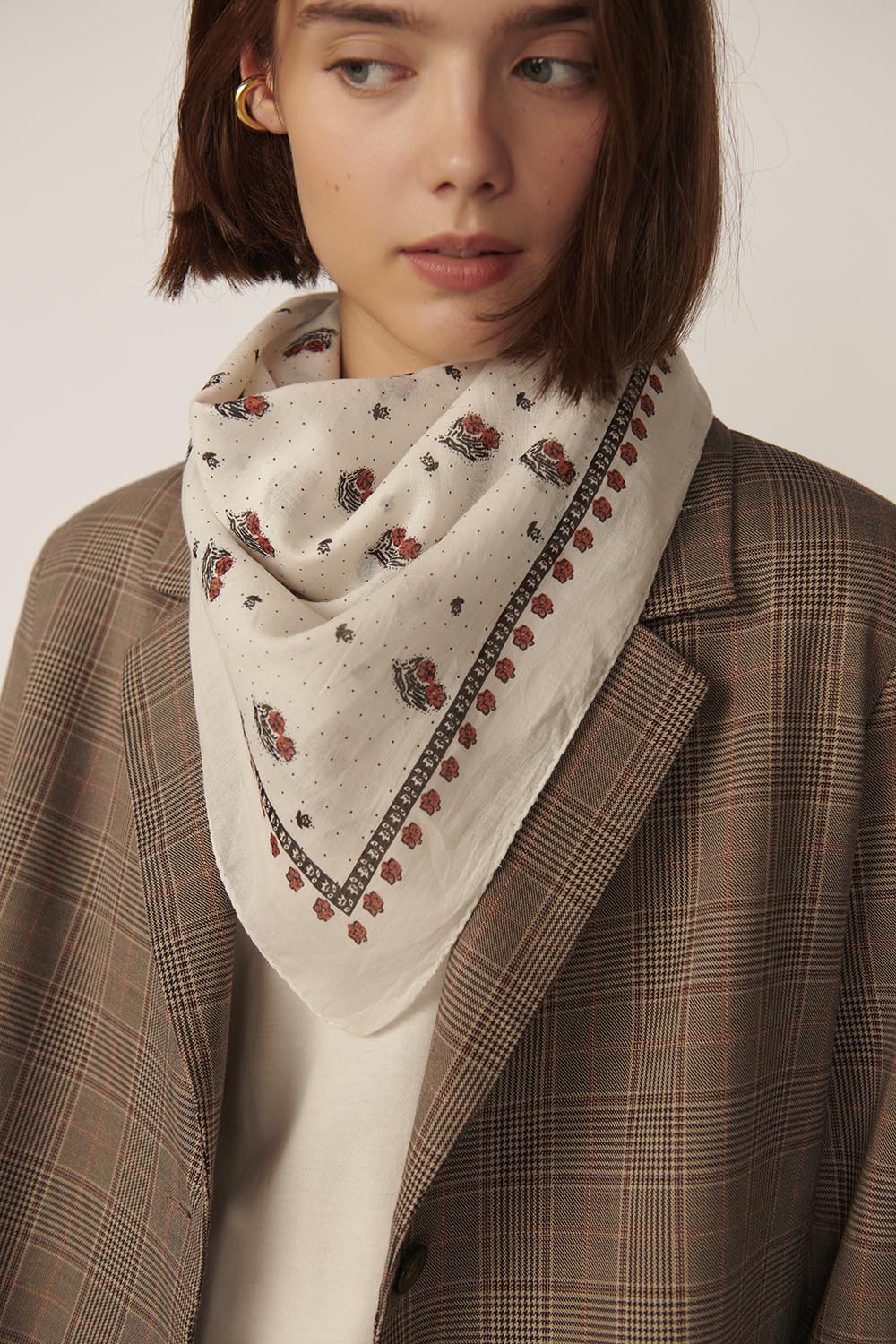 Foulard Nymou Sesame