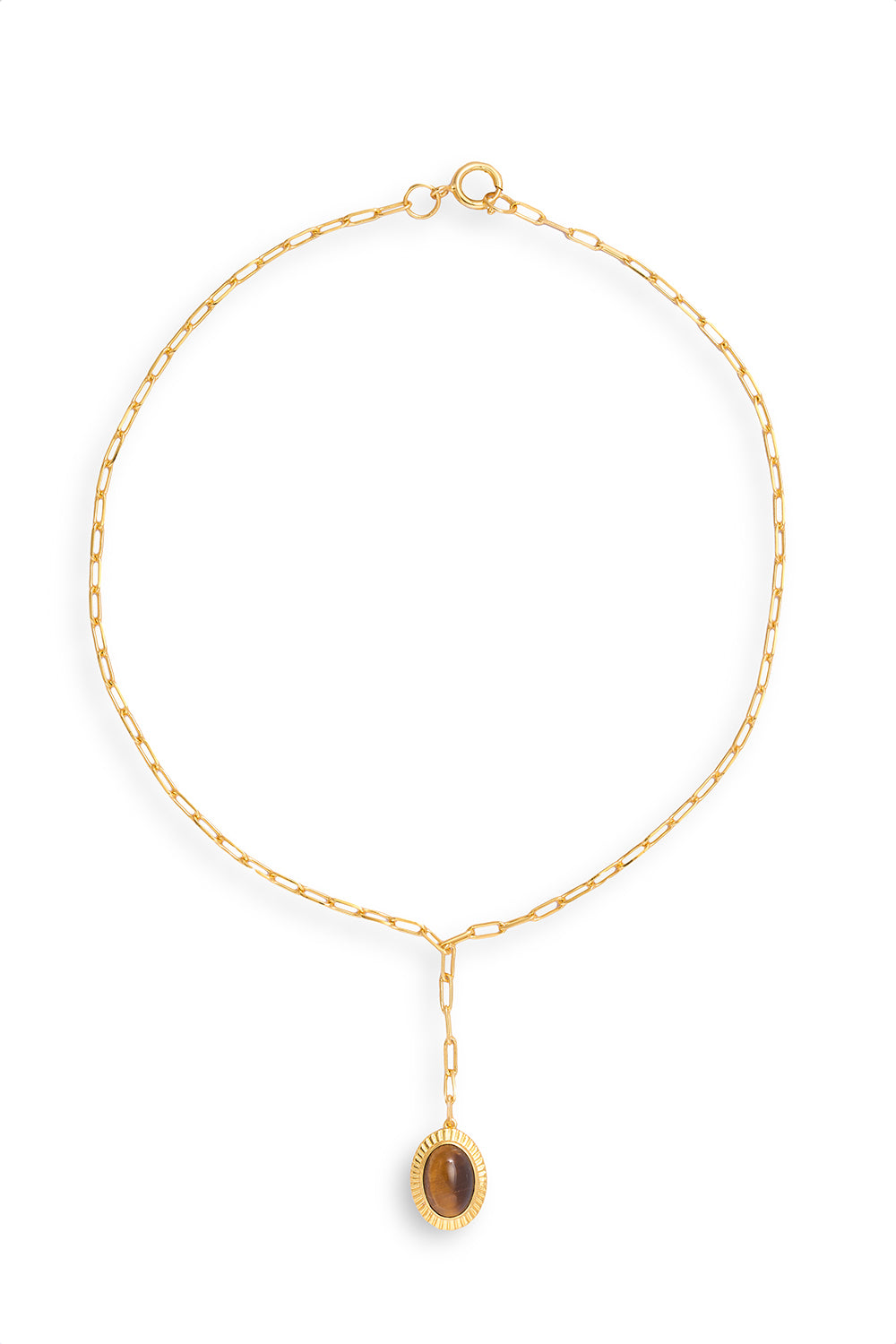 Collier Lowell Oeil Du Tigre