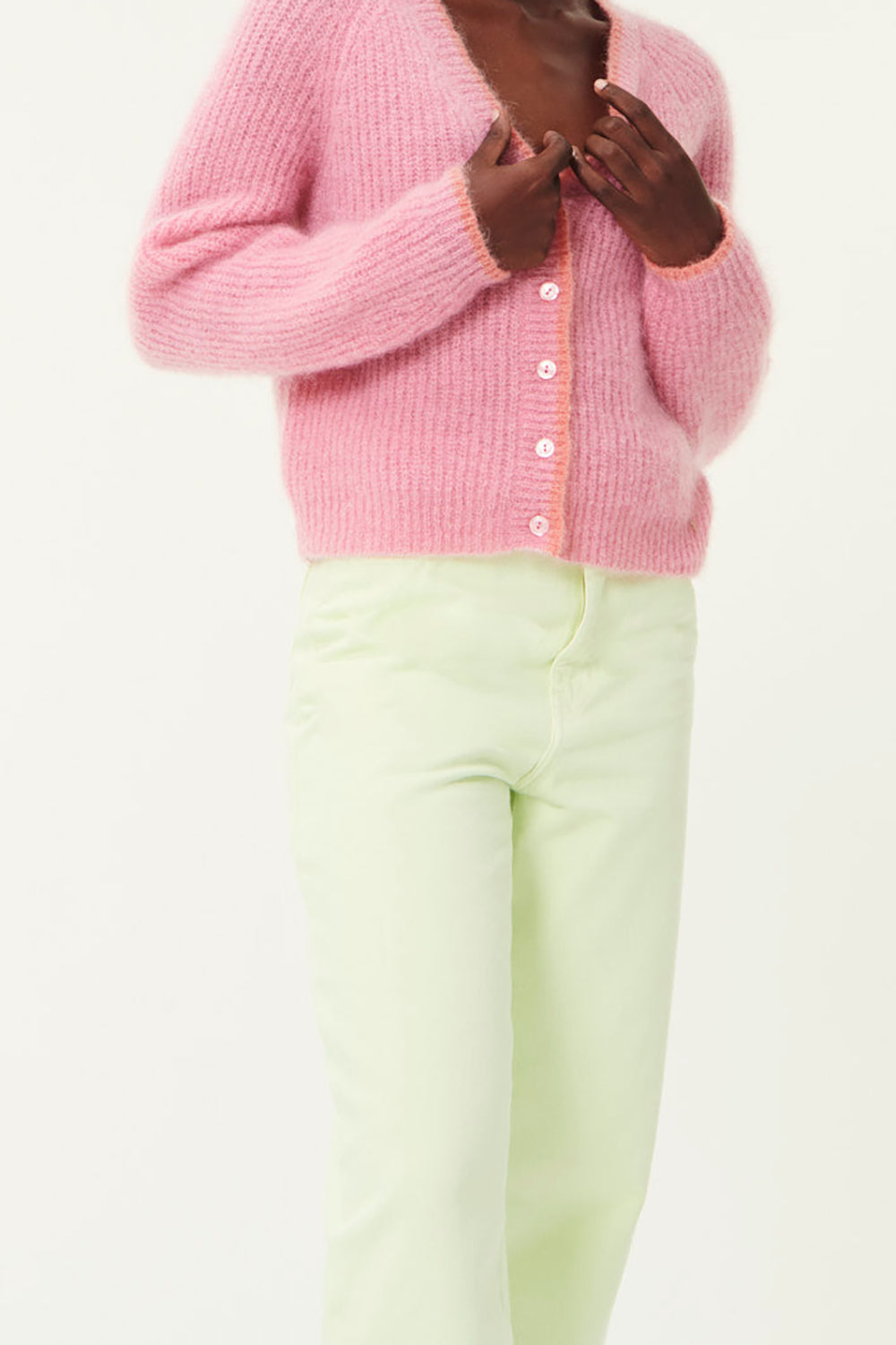 Oasis 2025 pink cardigan