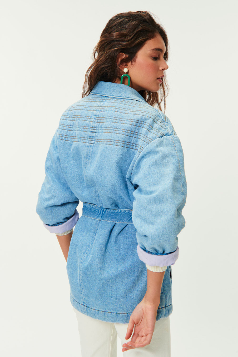 Natali Vintage Blue Jacket