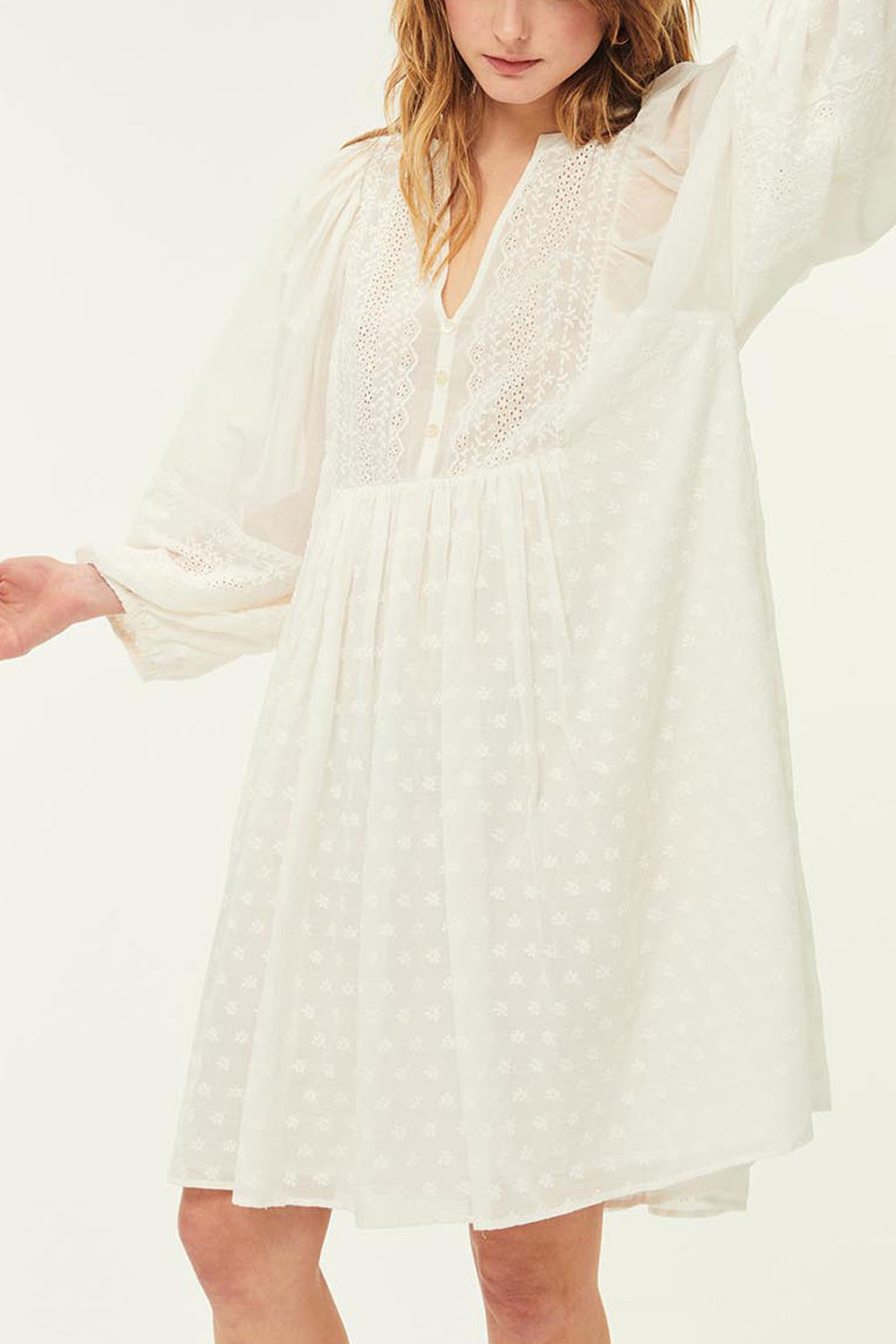Robe Reneta Ecru