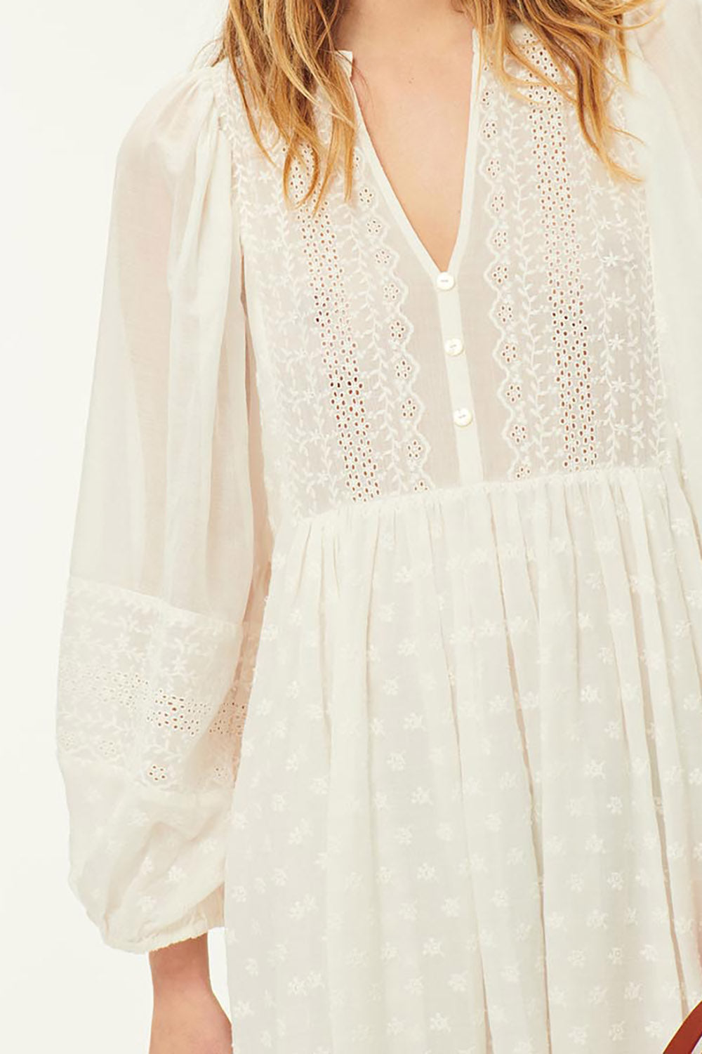 Robe Reneta Ecru
