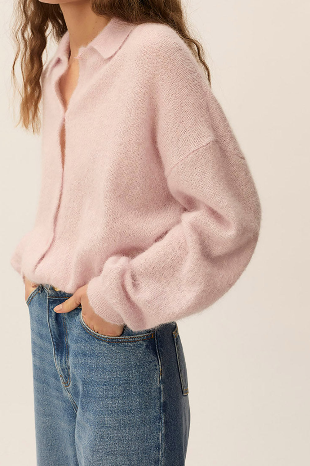 Gilet Anastasia Lilas
