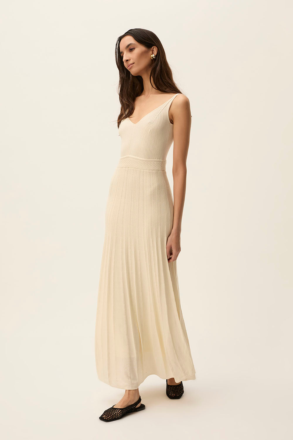 des petit hauts Robe Diane Creme