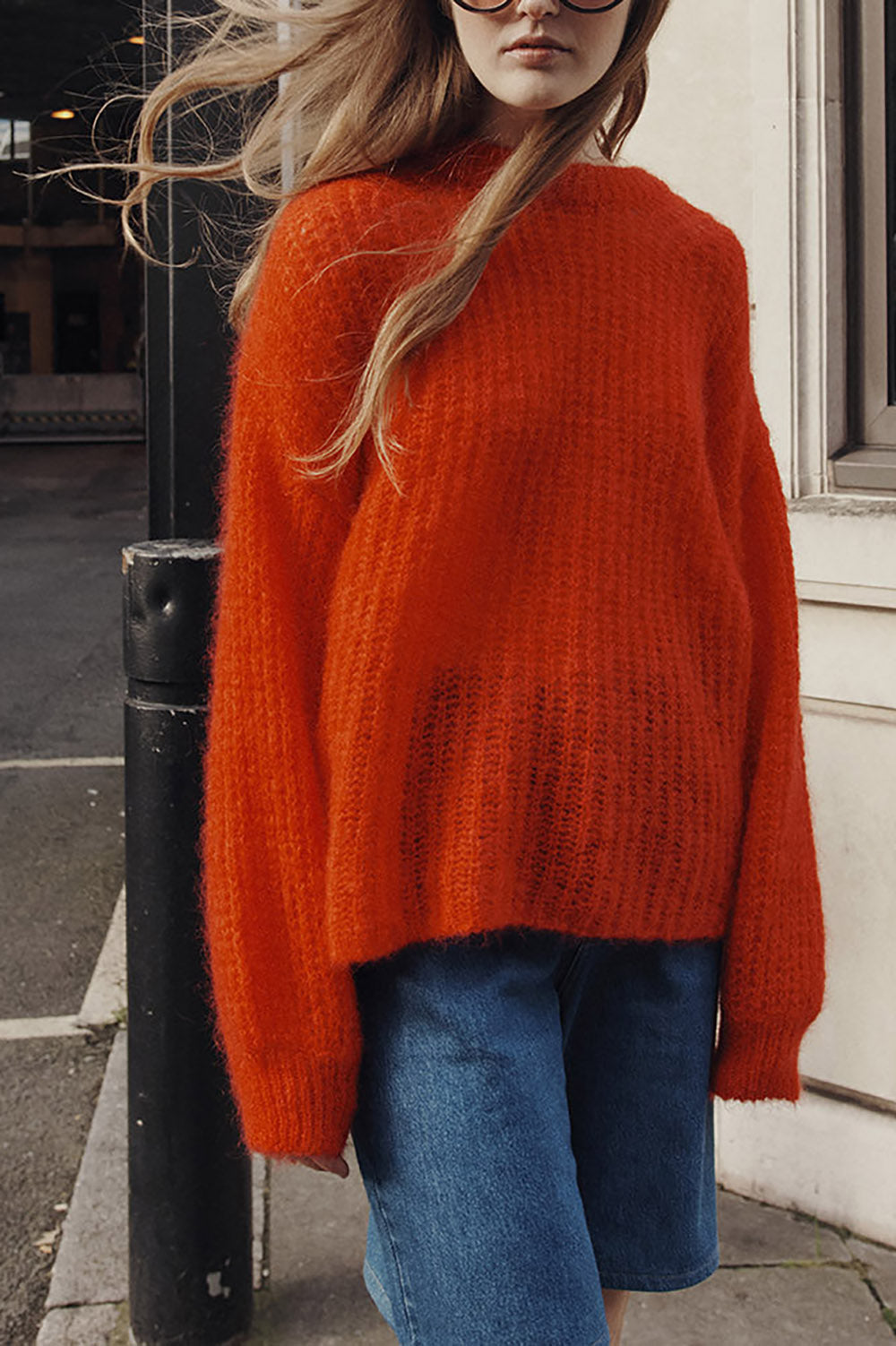 des petit hauts Pull Burma Tomate