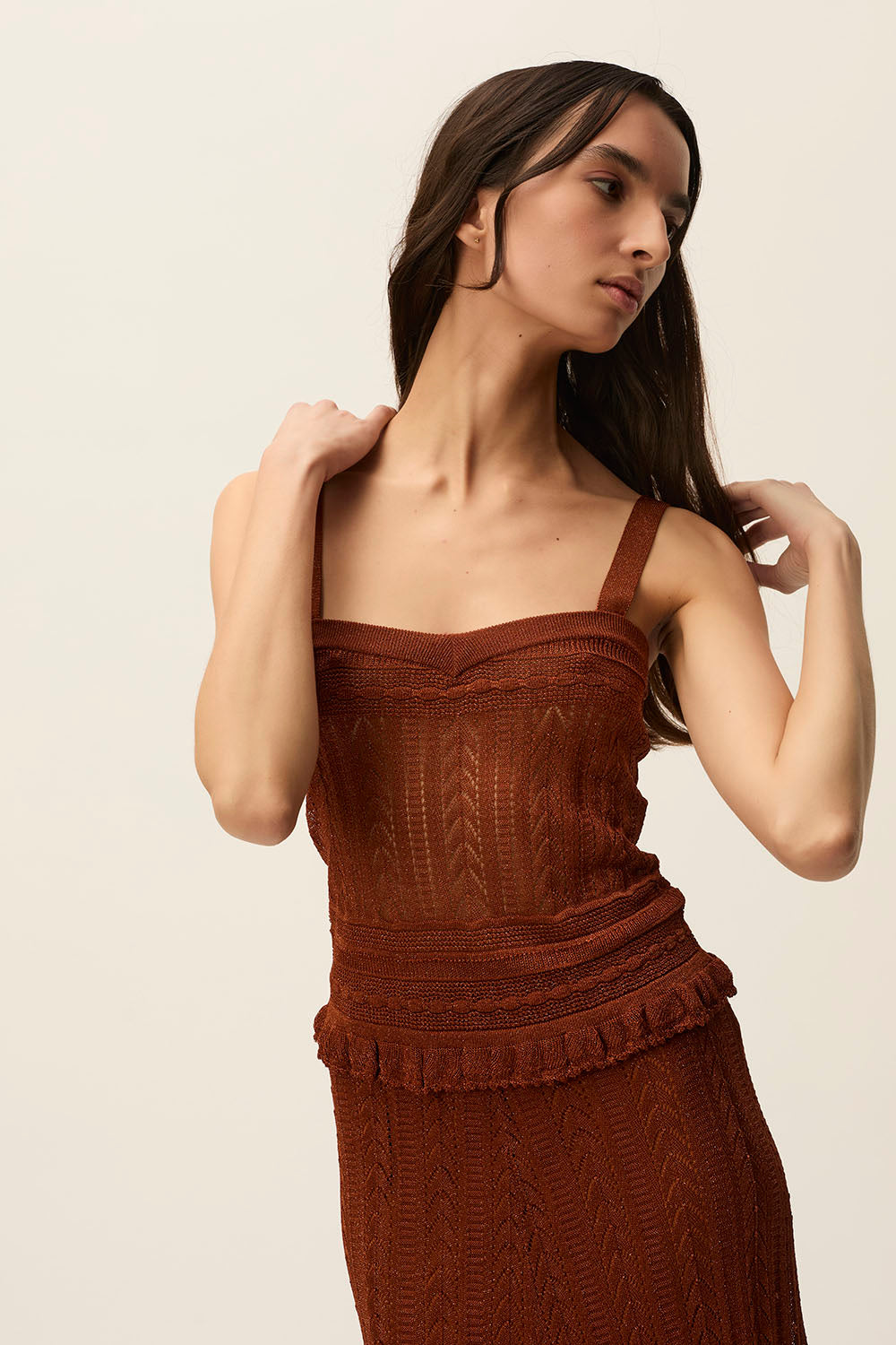 des petit hauts Top Darwin Cajou