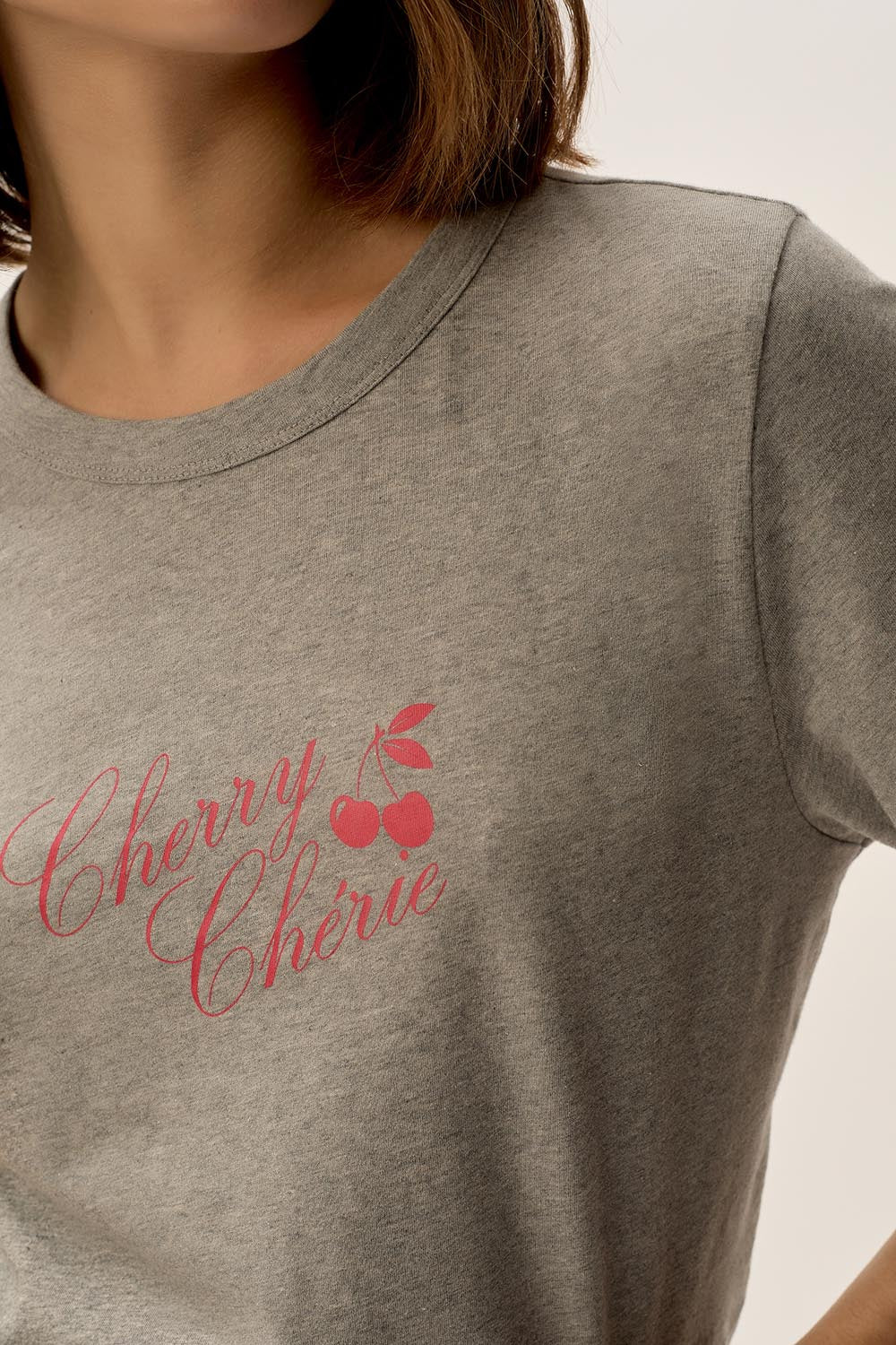 T-shirt Faya Gris Chine