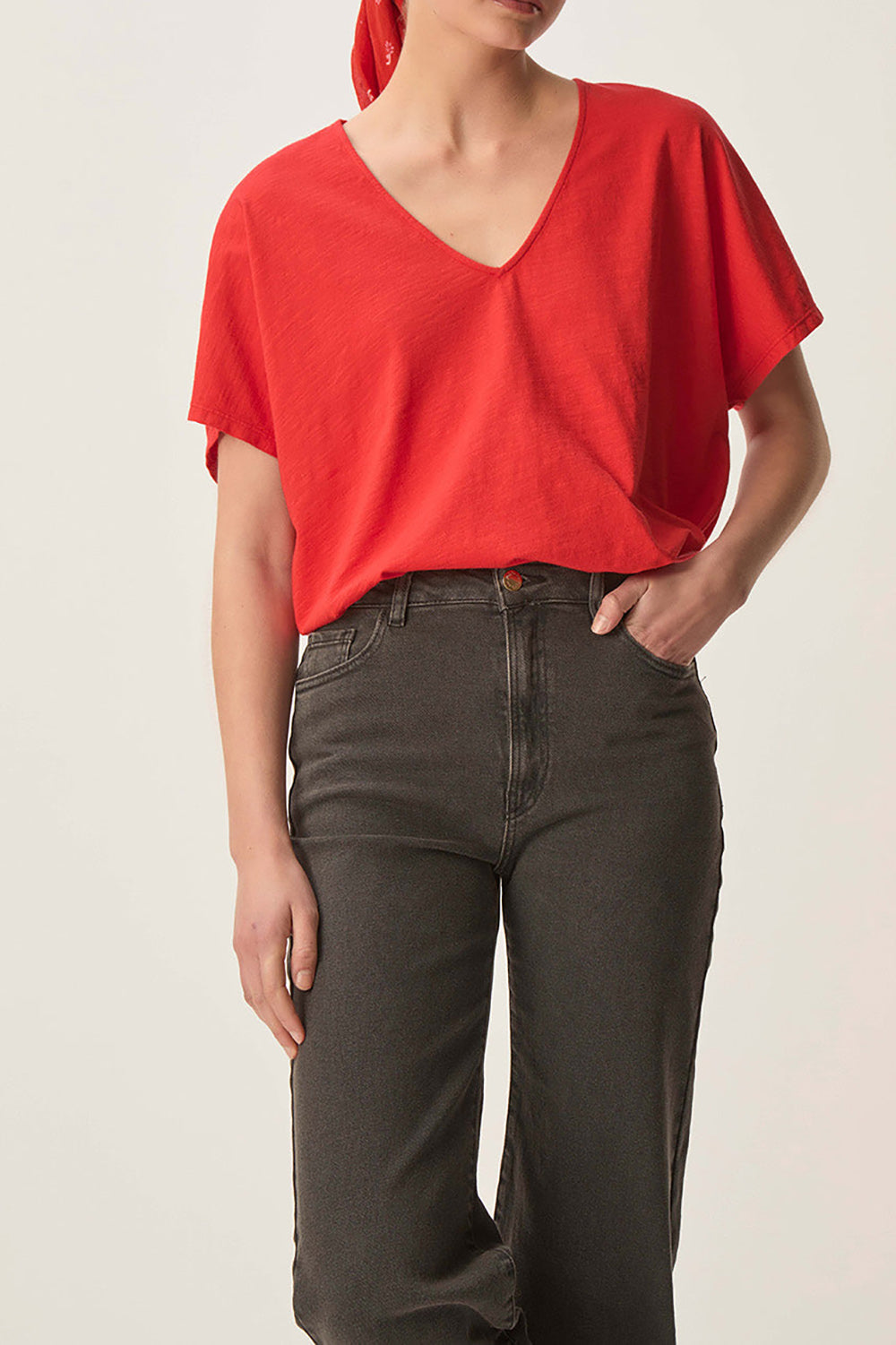 Tee-shirt Zaeline Tomate