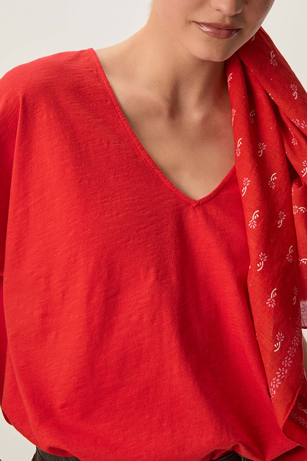 Tee-shirt Zaeline Tomate