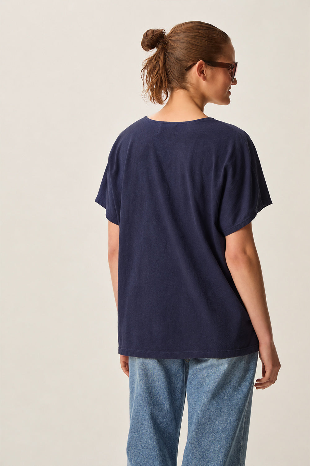 Tee-shirt zaely indigo