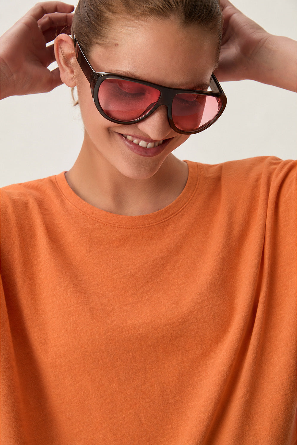 Tee-shirt zaely papaye