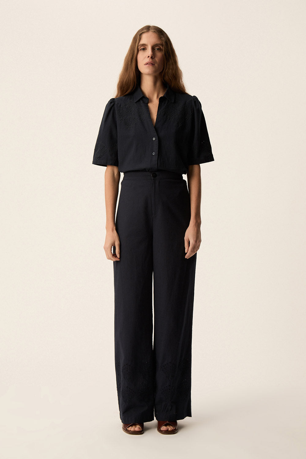 des petit hauts Pantalon Tamara Marine