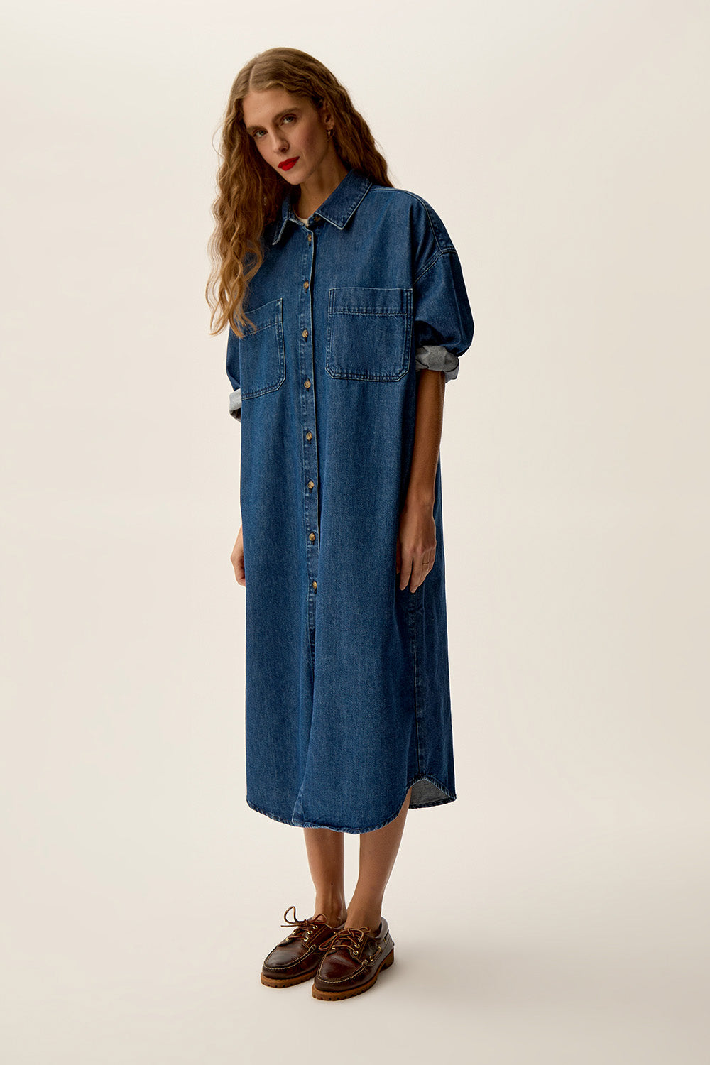 Robe Lazou Middle Blue