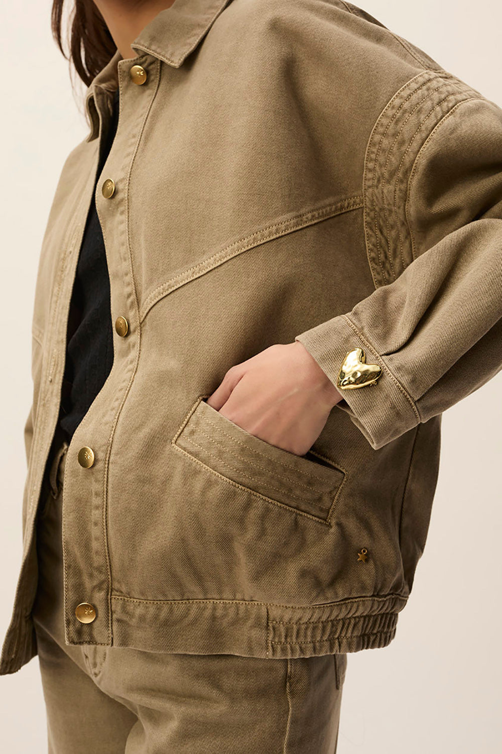 Veste Loubia Dark Olive