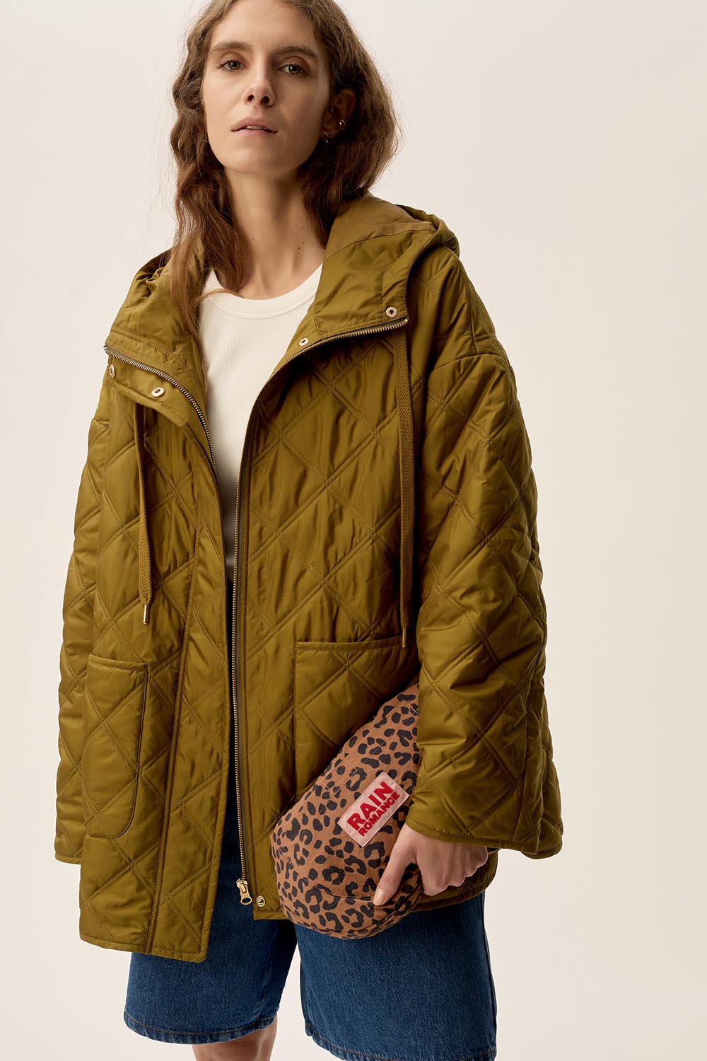 Manteau Yoko Olive